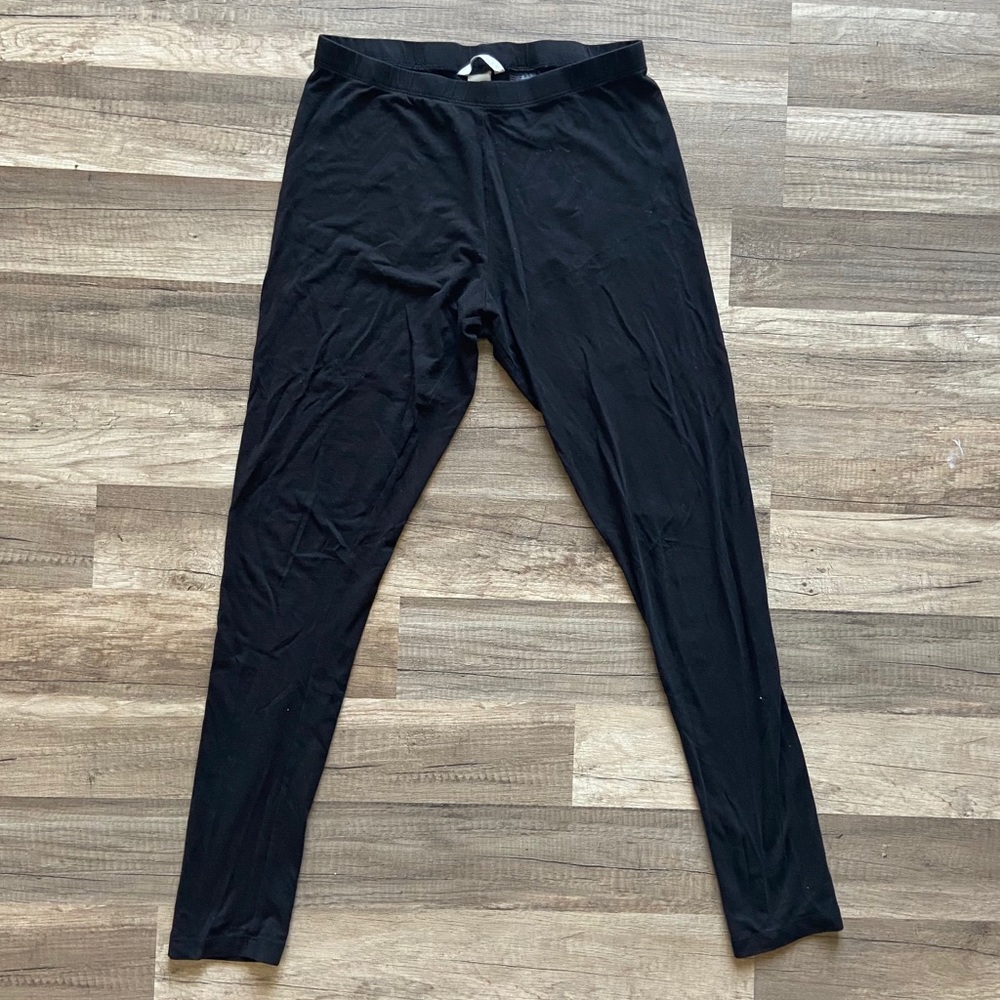 Women’s Size Medium Black High-waisted Leggings